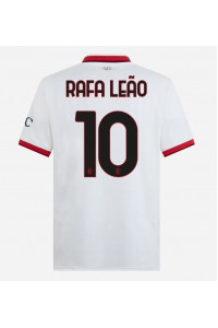 Fotbalové Dres AC Milan Rafael Leao #10 Venkovní Oblečení 2024-25 Krátký Rukáv